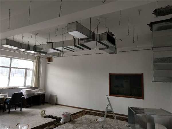 哈尔滨医科大学大庆分校新风排风管道